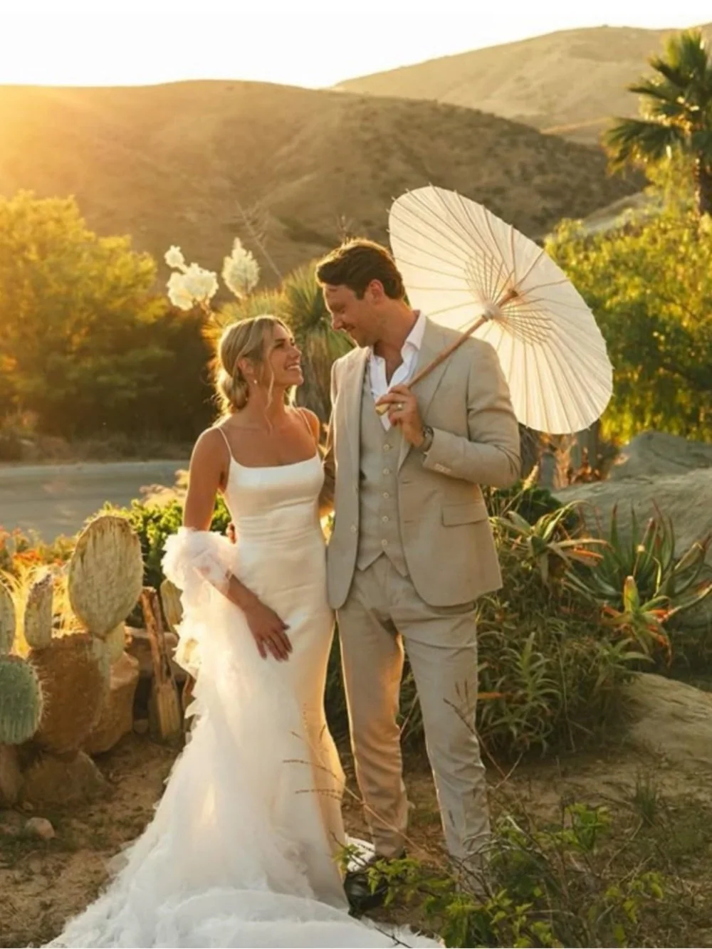 White Party Umbrella